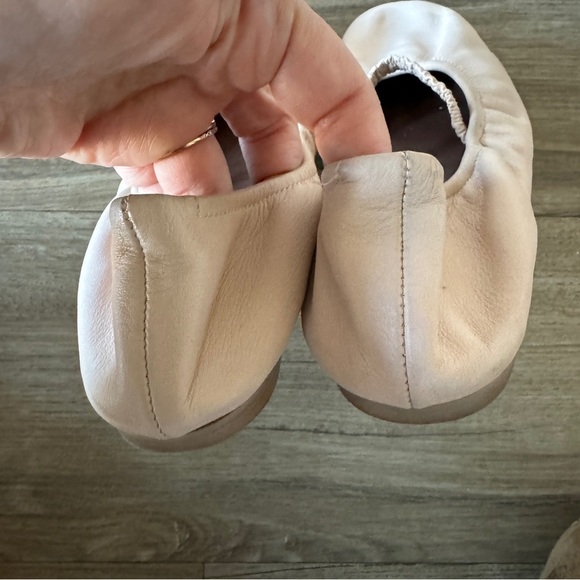 Reformation Buffy Ruched Ballet Flats pink size 5.5 - Picture 6 of 10